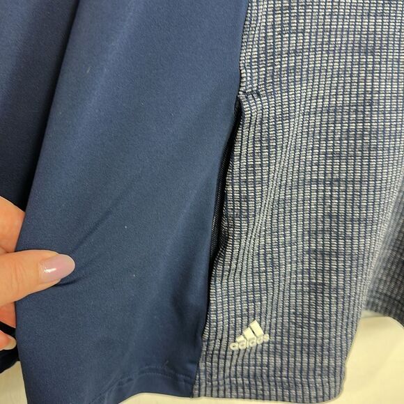 Adidas Performance Golf Womens Half Zip Knit Sweatshirt Jacket Pullover Size XL - Picture 6 of 11